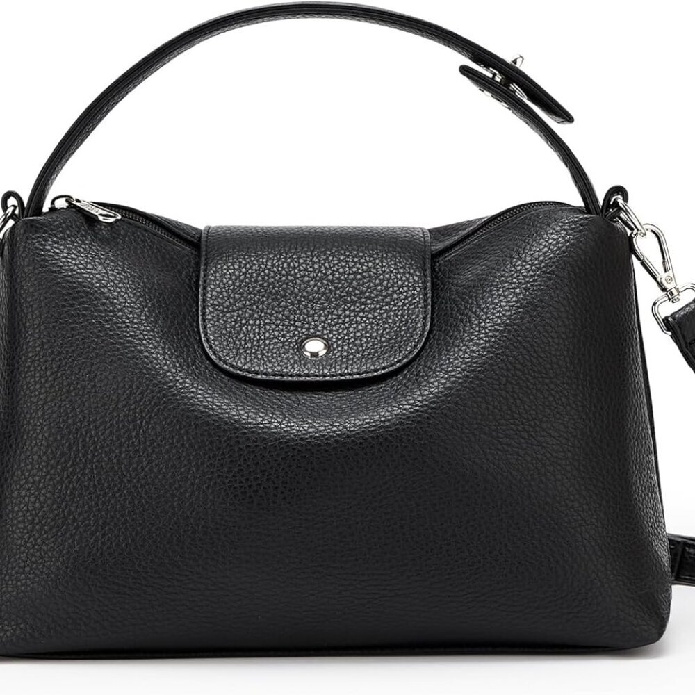 Spacious KALIDI Vegan Leather Hobo Bag - Ideal for Everyday Essentials
